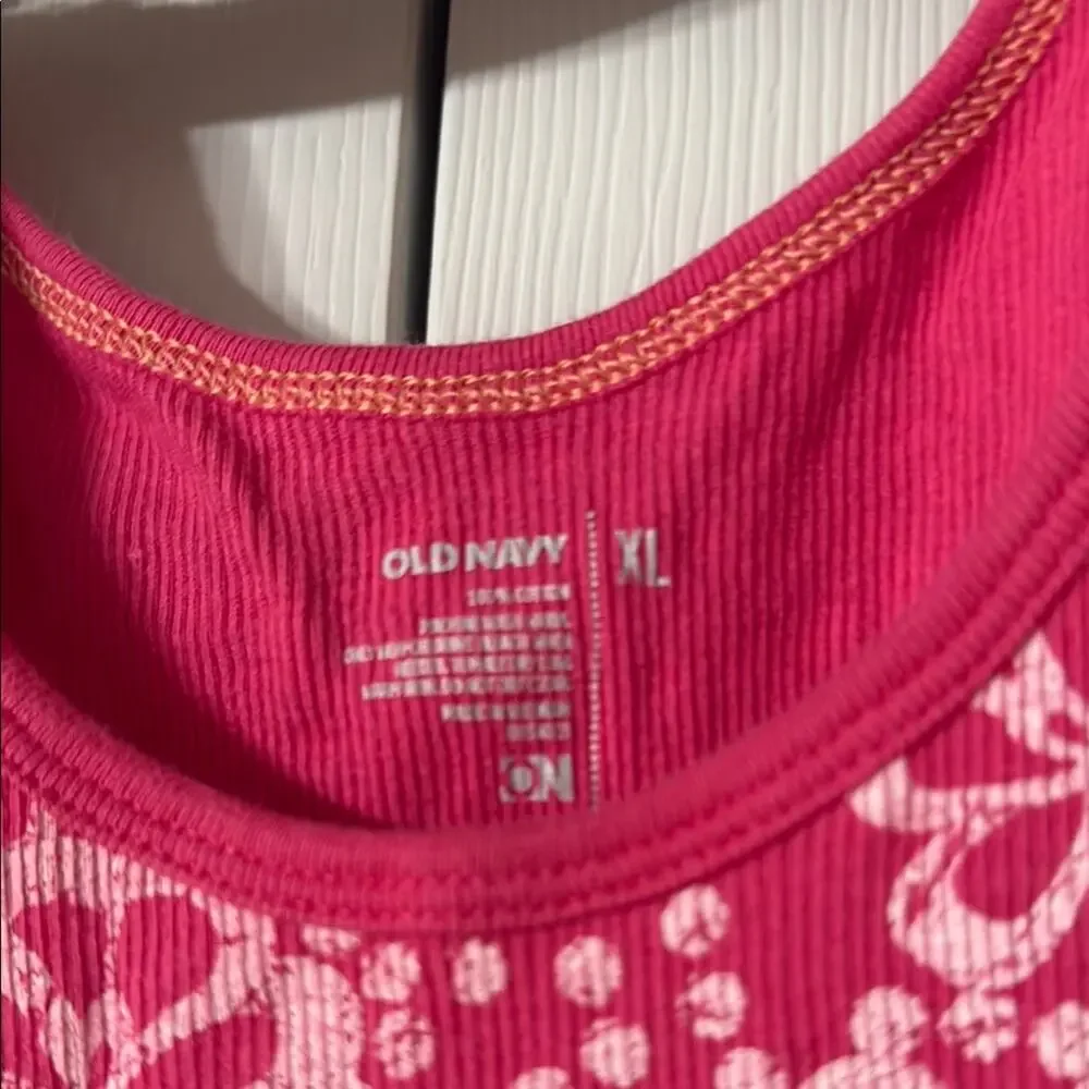Old Navy‎ Pink and Purple Tank Tops Casual Lightweight Size XL Girls